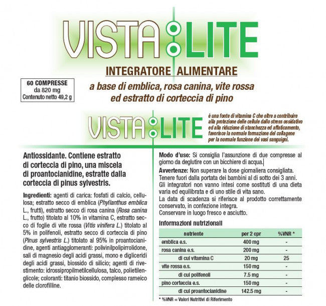 KIT INTEGRATORI VISTA - 1 mese