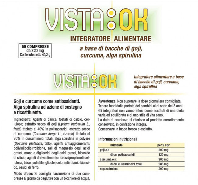 KIT INTEGRATORI VISTA - 3 mesi