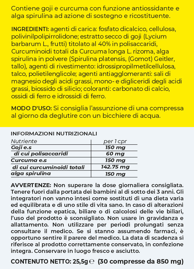 KIT INTEGRATORI VISTA Forte - 1 mese